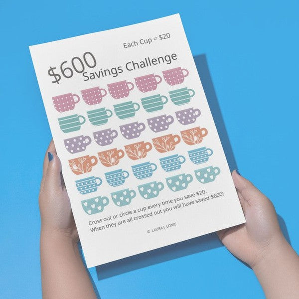 Colorful Savings Challenge Bundle