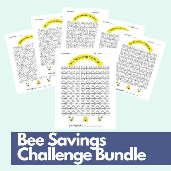 Savings Challenge Bundle with Bees